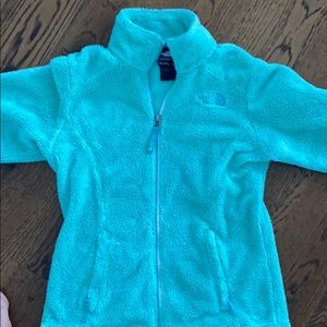 Northface Fleece jacket - Seafoam/teal color
